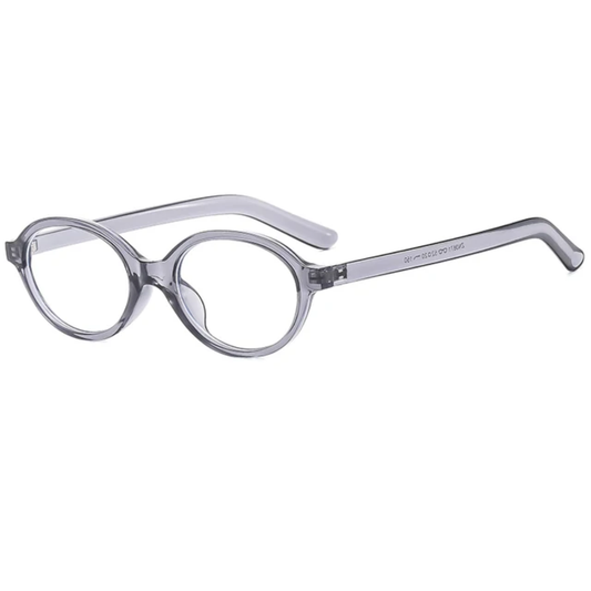 Sol Womens Small Oval Frame  Anti Blue Light Blocking Glasses