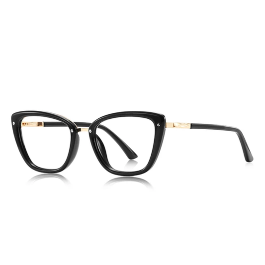 Serene Womens Cate Eye Frame  Anti Blue Light Blocking Glasses