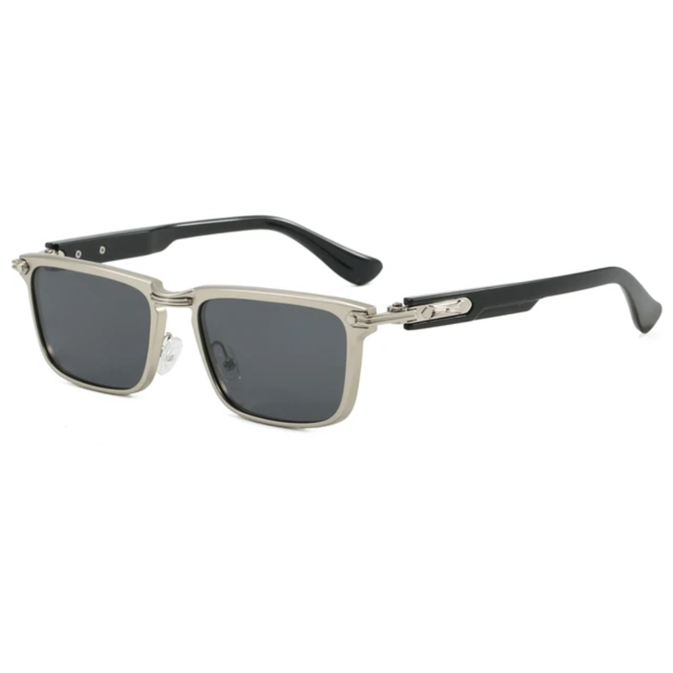 Zenith Retro Rectangle Frame UV400 Unisex Sunglasses