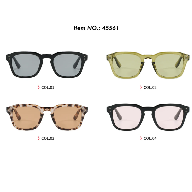 Horizon Retro Square Frame Unisex UV400 Sunglasses