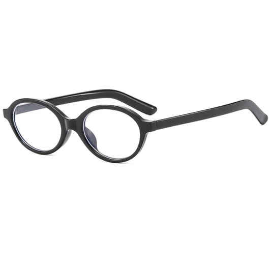 Sol Womens Small Oval Frame  Anti Blue Light Blocking Glasses