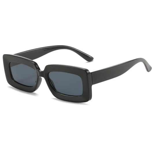 Aurora Women's Rectangular Retro Candy Colored UV400 Sunglasses