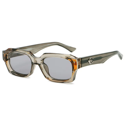 Griffin Unisex Square Frame UV400 Sunglasses