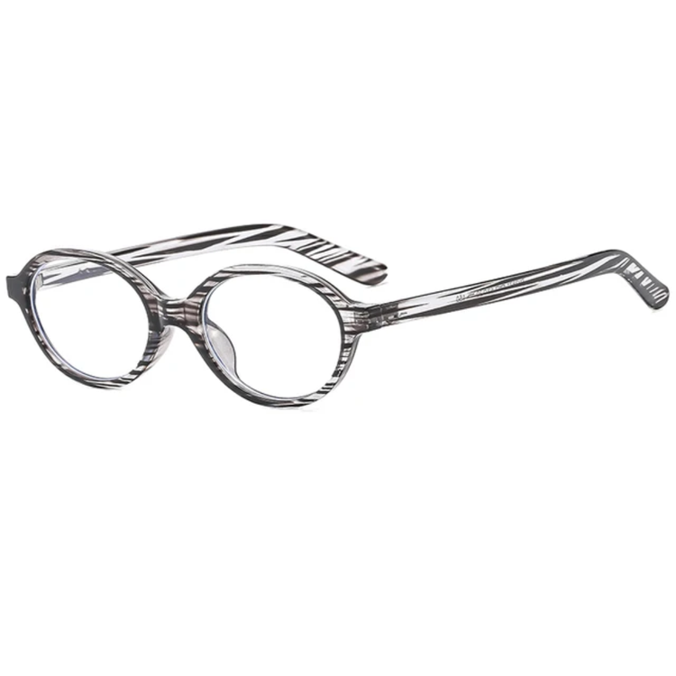Sol Womens Small Oval Frame  Anti Blue Light Blocking Glasses
