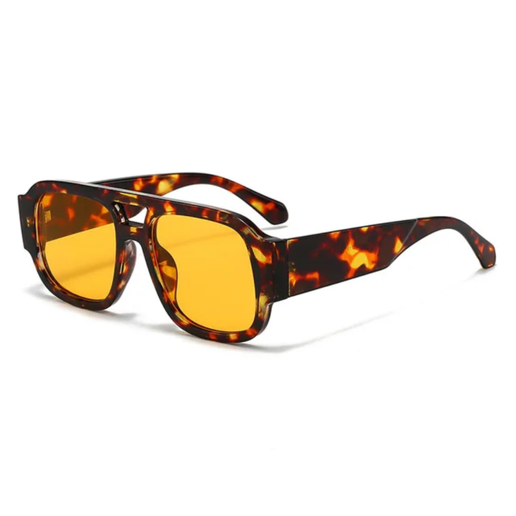 Axis Unisex Flat Top Pilot Frame UV400  Sunglasses