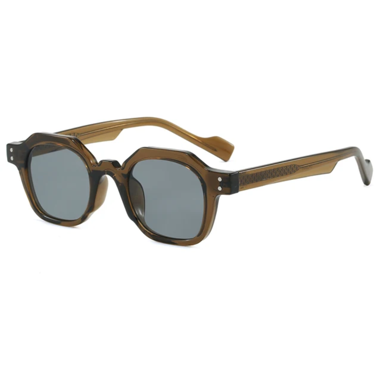 Impact Retro Square Frame Unisex UV400 Sunglasses