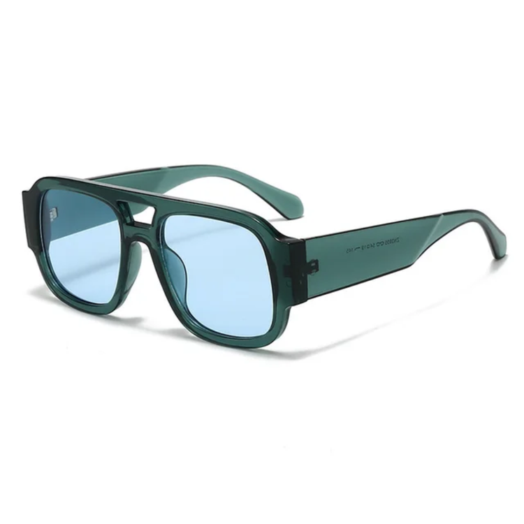 Axis Unisex Flat Top Pilot Frame UV400  Sunglasses