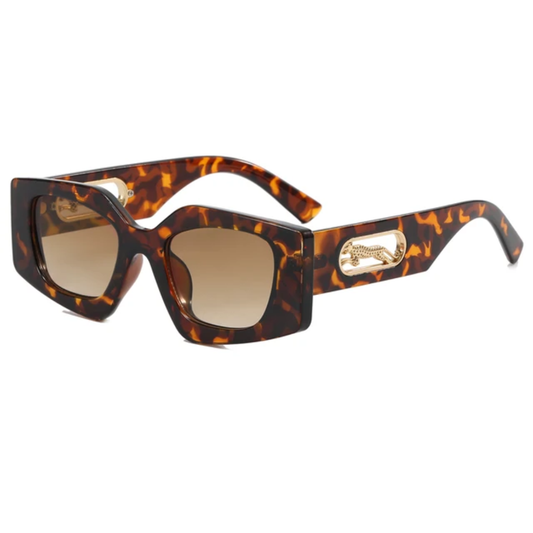 Rayvn Oversized Irregular Cat Eye UV400 Sunglasses