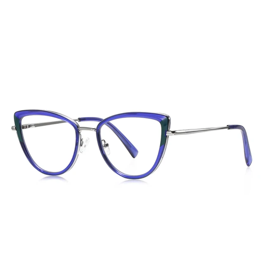 Elara Women's Cat-Eye Anti-Blue Light Blocking Glasses