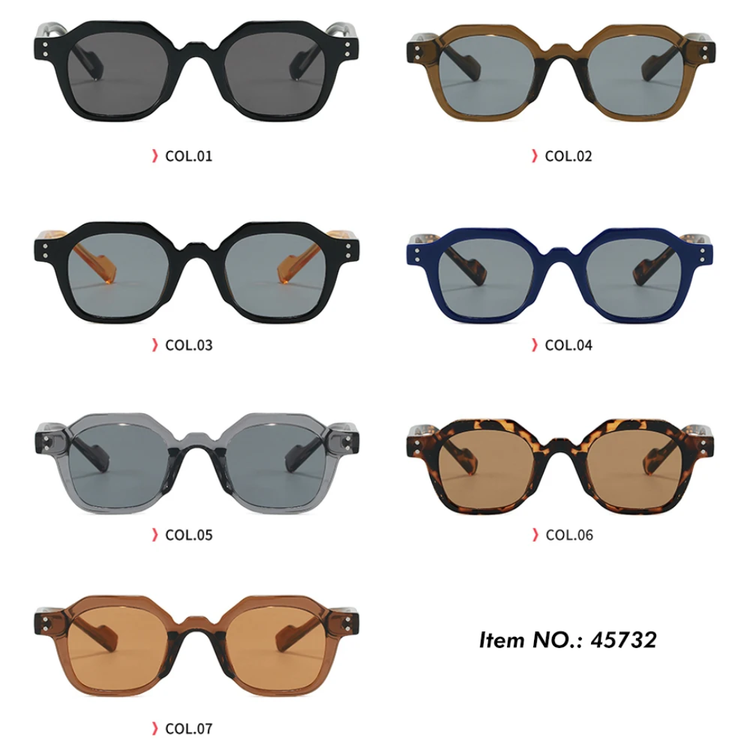 Impact Retro Square Frame Unisex UV400 Sunglasses