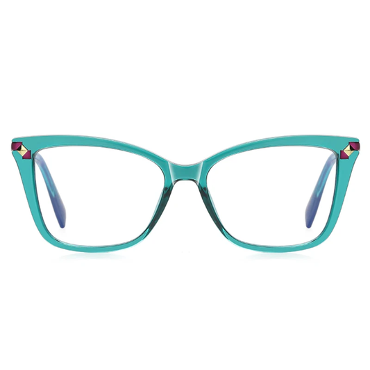 Aria Women's Square Frame Anti-Blue Light Glasses