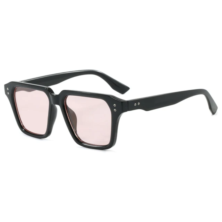 Pulse Unisex Classic Square Frame UV400 Sunglasses