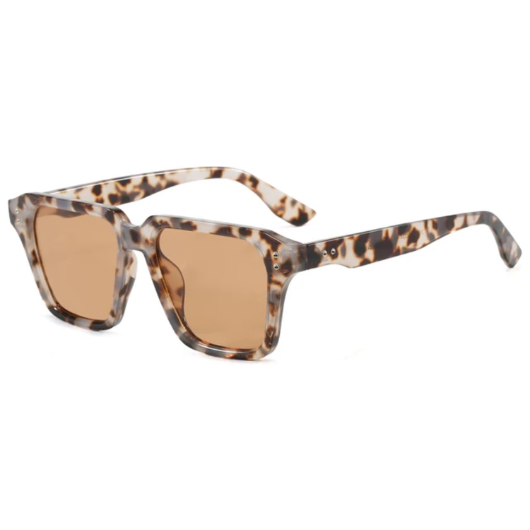 Pulse Unisex Classic Square Frame UV400 Sunglasses