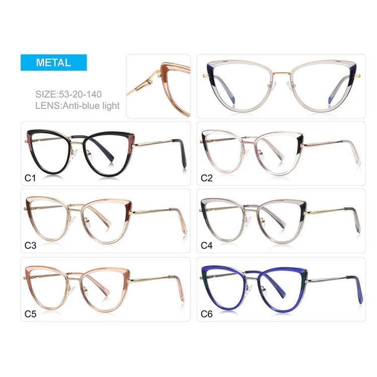 Elara Women's Cat-Eye Anti-Blue Light Blocking Glasses