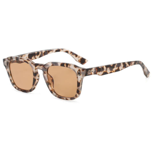 Horizon Retro Square Frame Unisex UV400 Sunglasses