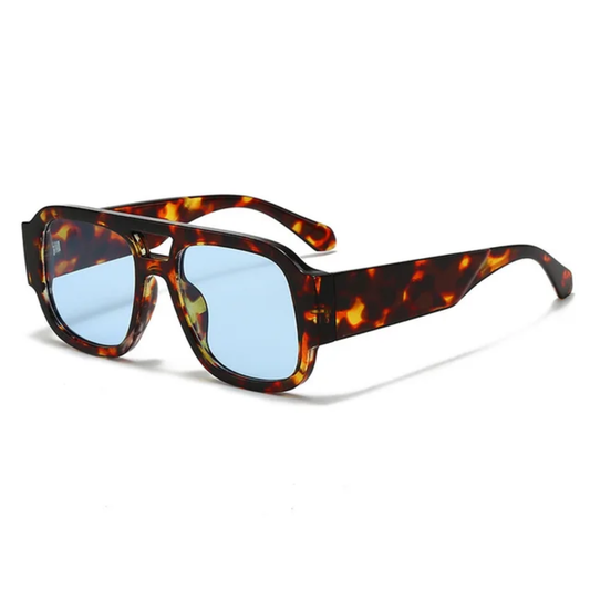 Axis Unisex Flat Top Pilot Frame UV400  Sunglasses