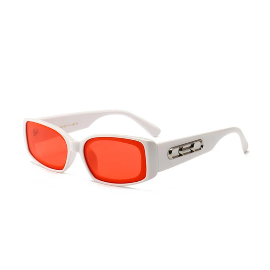Canyon Unisex UV400 Rectangular Frame Sunglasses