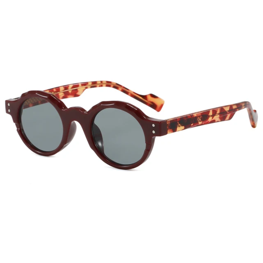 Hype Retro Round Frame Unisex UV400 Sunglasses