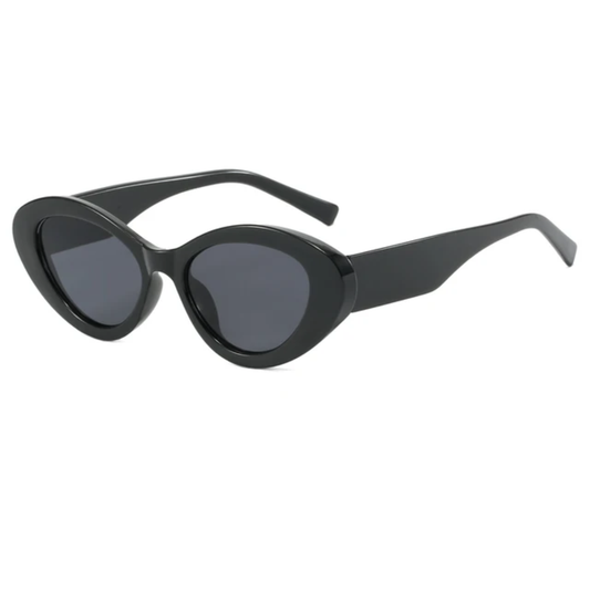 Solstice Women's UV400 Two-Tone Cat Eye Frame Sunglasses