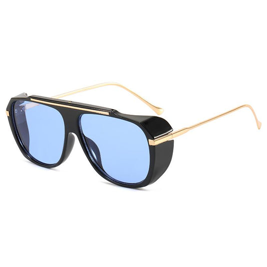 JAI FLAT TOP RETRO PILOT FRAME- BLUE