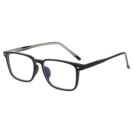 ADONIS UNISEX TR90 RECTANGULAR FRAME  BLUE LIGHT SHADES