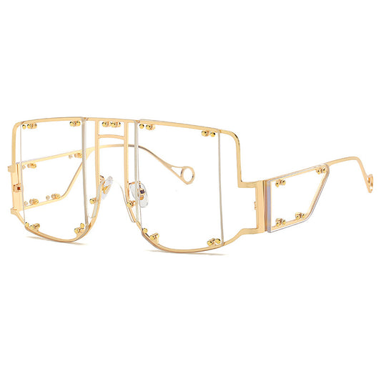 SAMMIE SINGLE LENS STEAMPUNK FRAME - BLK