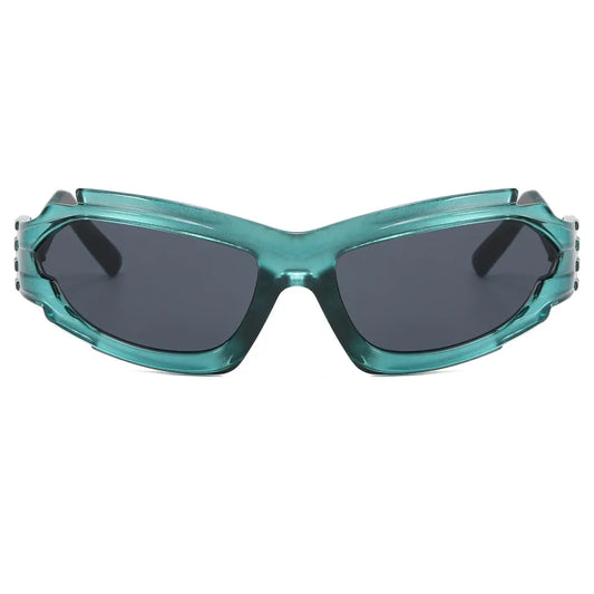 FLASH SPORT STYLE WRAP FRAME UNISEX UV400 SUNGLASSES