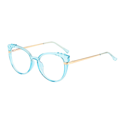 AMY WOMENS TRANSPARENT  CAT EYE ANTI BLUE LIGHT BLOCKING GLASSES