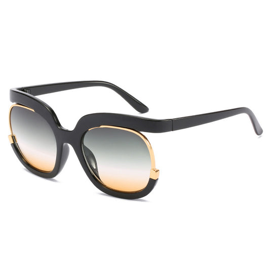 ERYKAH Women's Oversized Square UV400 Sunglasses