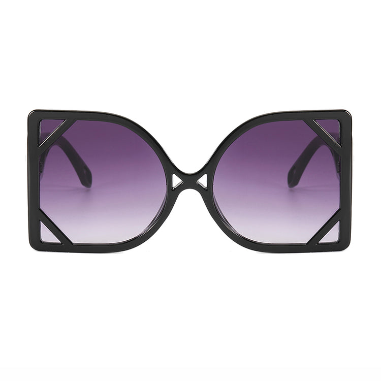 MAY  OVERSIZED BUTTERFLY FRAME - BLK