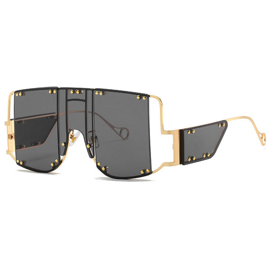 SAMMIE SINGLE LENS STEAMPUNK FRAME - BLK