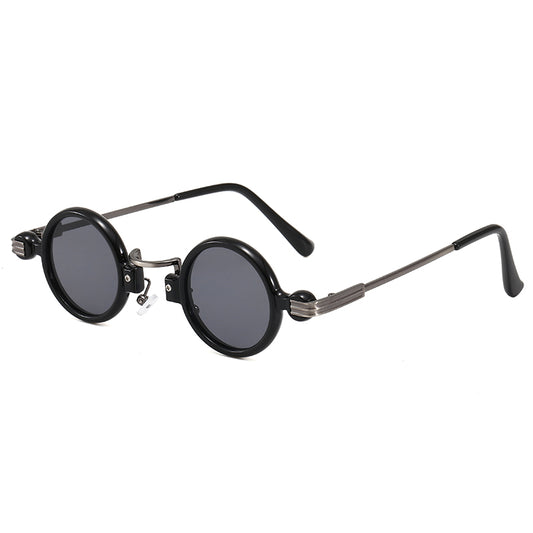 LEE UNISEX  UV400 SMALL RETRO STEAMPUNK ROUND GLASSES