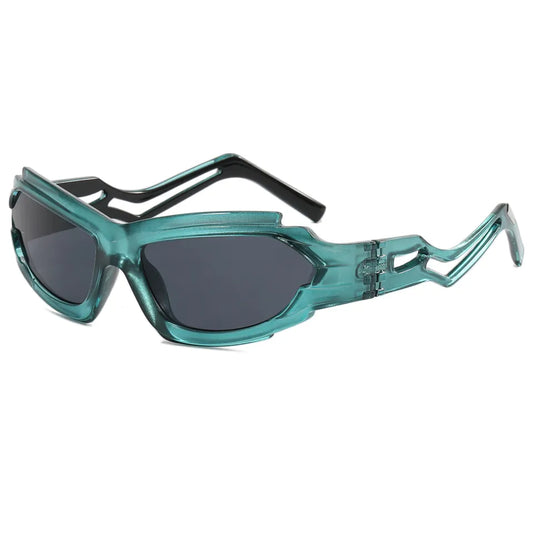 FLASH SPORT STYLE WRAP FRAME UNISEX UV400 SUNGLASSES