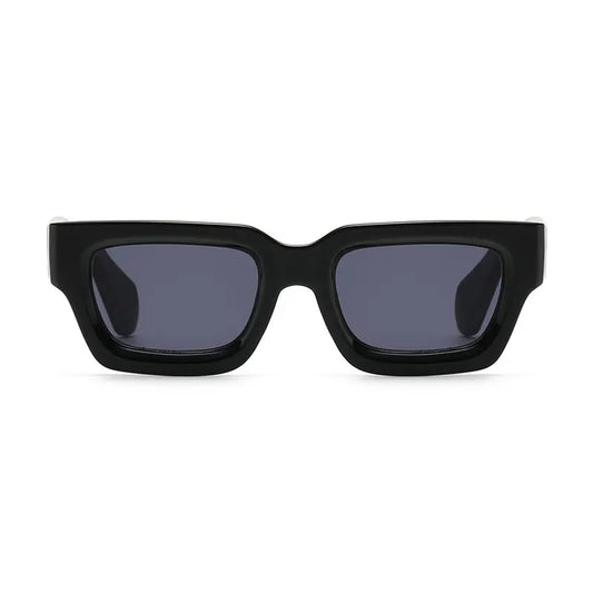 KORIN UNISEX RECTANGULAR  THICK FRAME  CAT EYE RECTANGLE SUNGLASSES