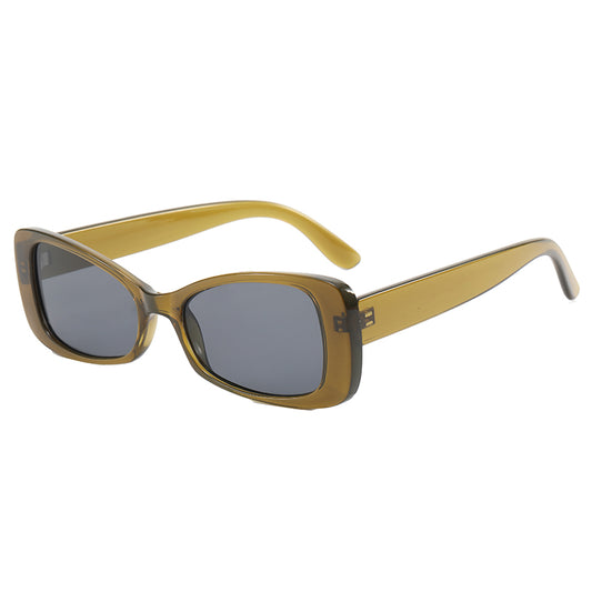 DIONE SMALL UNISEX UV400  RECTANGLE  FRAME SUNGLASSES