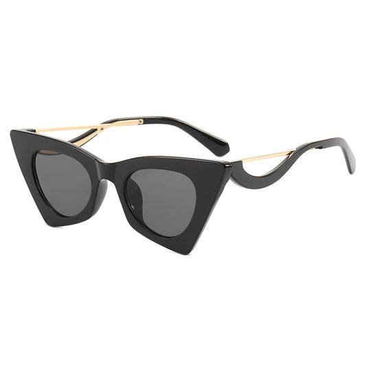 Victoria Womne's Vintage Square Cat Eye UV400 Sunglasses