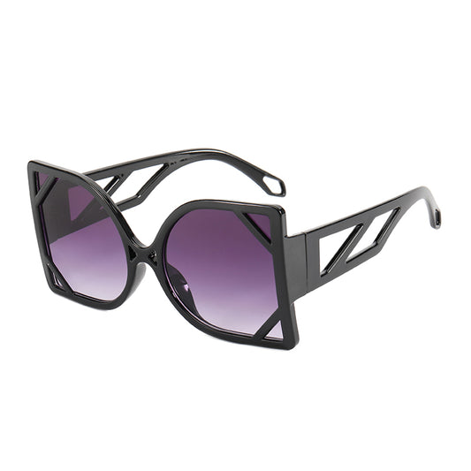 MAY  OVERSIZED BUTTERFLY FRAME - BLK