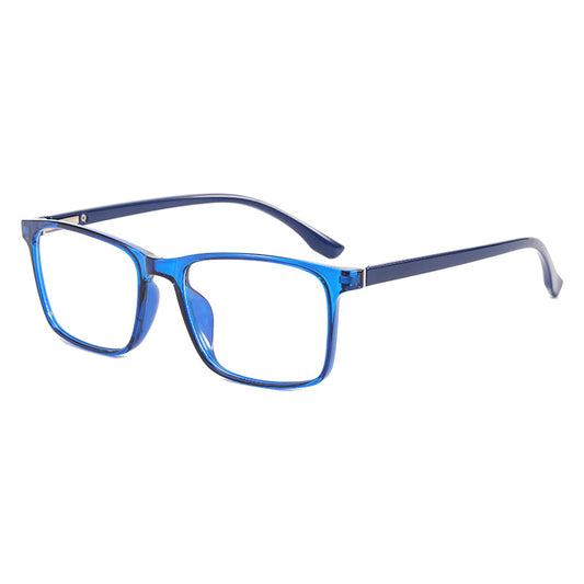 James Unisex TR90 Rectangle Frame Blue Light Blocking Computer Glasses