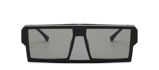 JAY  UNISEX FLAT TOP VISOR SQUARE FRAME SUNGLASSES