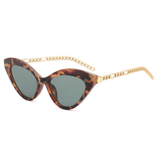 Harley Women's UV400 Chain-Link Cat-Eye Sunglasses - The Shades Room