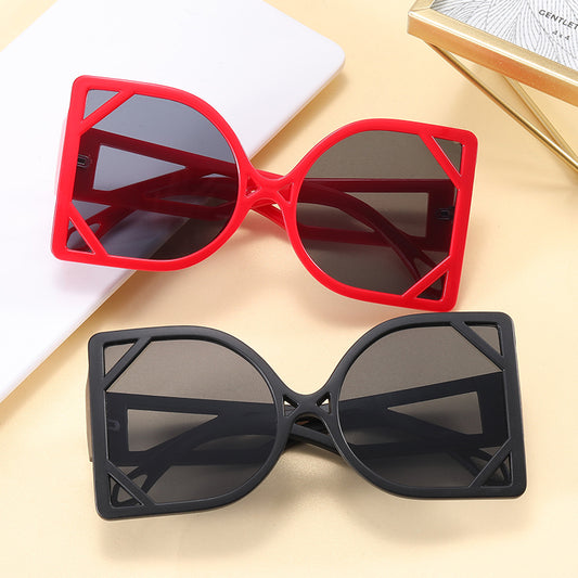 MAY  OVERSIZED BUTTERFLY FRAME - BLK