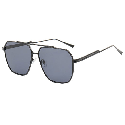 JOURNEY GRADIENT  METAL FRAME  SUNGLASSES -BLACK