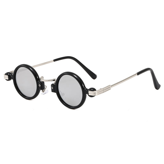 LEE UNISEX  UV400 SMALL RETRO STEAMPUNK ROUND GLASSES