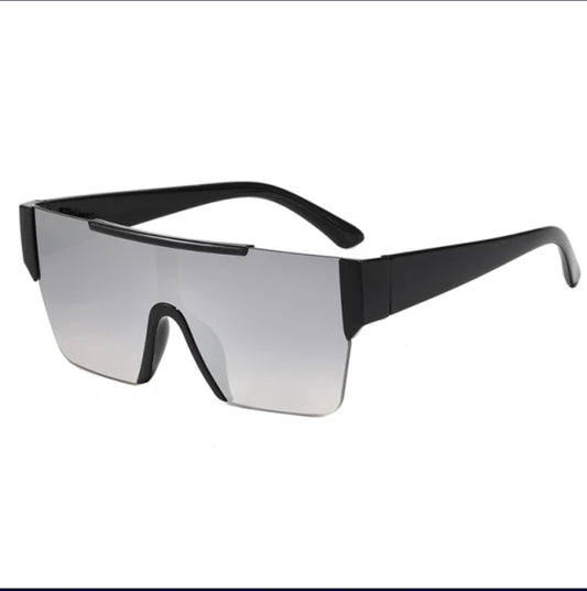 AAROON FUTURISTIC UNISEX UV400  FLAT TOP SQUARE SHADES