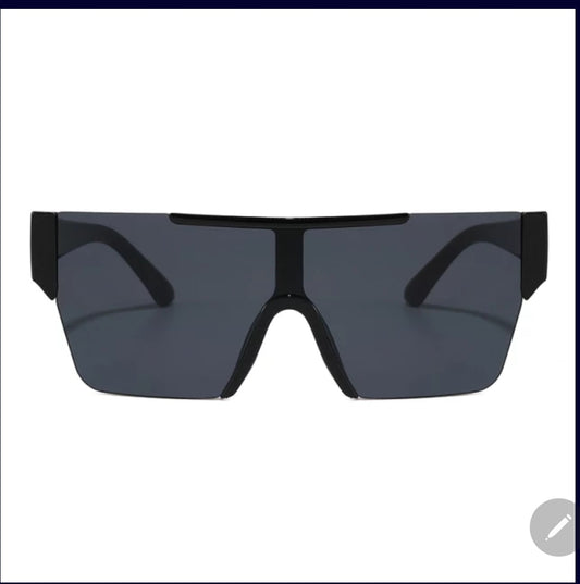 AAROON FUTURISTIC UNISEX UV400  FLAT TOP SQUARE SHADES